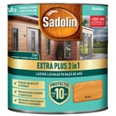 Lazura lucioasa, Sadolin EXTRA PLUS 3in1, pentru lemn pe baza de de apa: brad 0.75 L