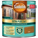 Sadolin EXTRA PLUS 3în1-lazura lucioasă pentru lemn pe bază de de apă, stejar rustic 2.5 l
