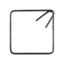 Etrier oțel beton B500 pentru construcții, Ø 8 mm, 25x25 cm