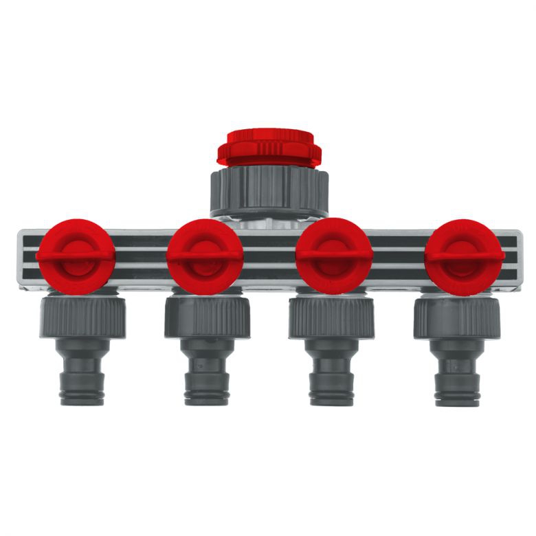 Conexiune cvadruplă pentru robinet 1/2"-3/4"-1"