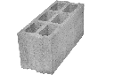 Bolțar vibrați de zidărie, PETRA, 50x20x23.8 cm, 50 buc/palet