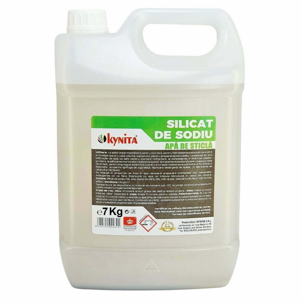 Silicat de Sodiu apa de sticla 7 L
