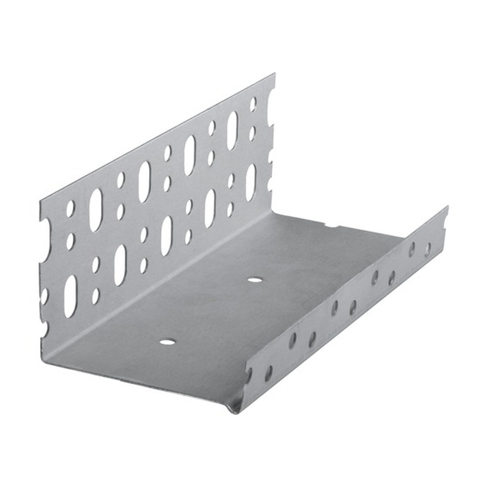 Profil de soclu U. din aluminiu pentru termosistem, 0.6x103x2000 mm