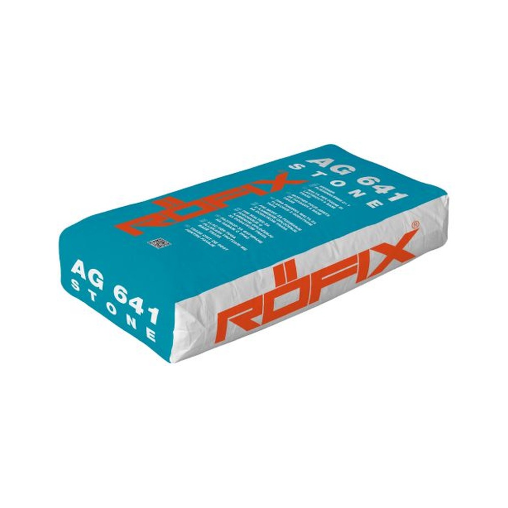 RÖFIX AG 641 STONE, Adeziv alb pentru piatră, placi ceramice C1 T 25 kg