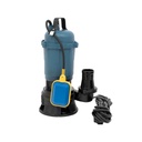 Pompa de apa murdara Micul Fermier Blue WQD10-8-3.0 PU205 , Putere 3000 W, Inaltime de refulare 20 M VERTICAL, Debit 25 m³/h, 100% Cupru, 2" refulare