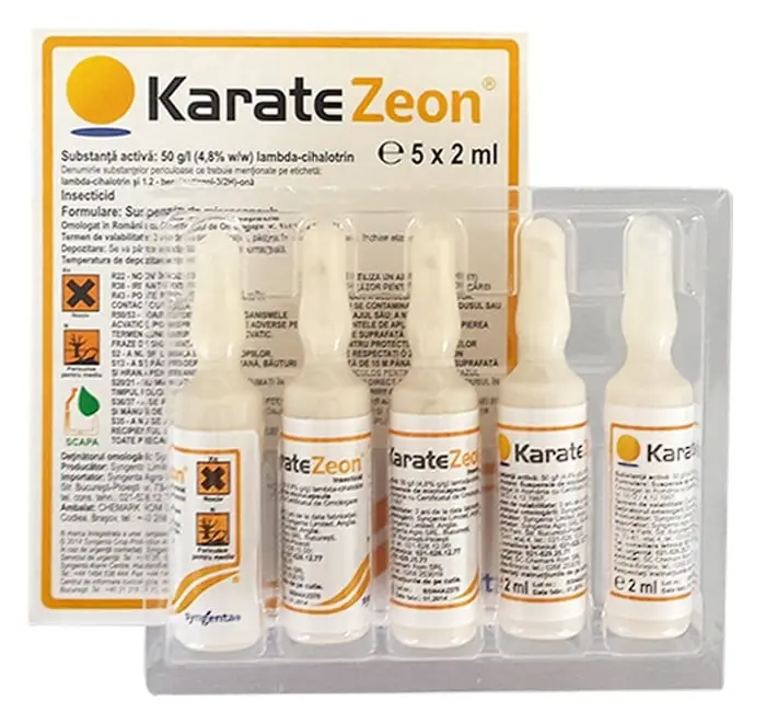 Insecticid KARATE ZEON, 2 ml