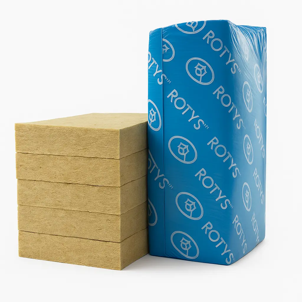 Vată bazaltică ROTYS light - 30, 100x600x1000 mm, 2.4 mp/pachet