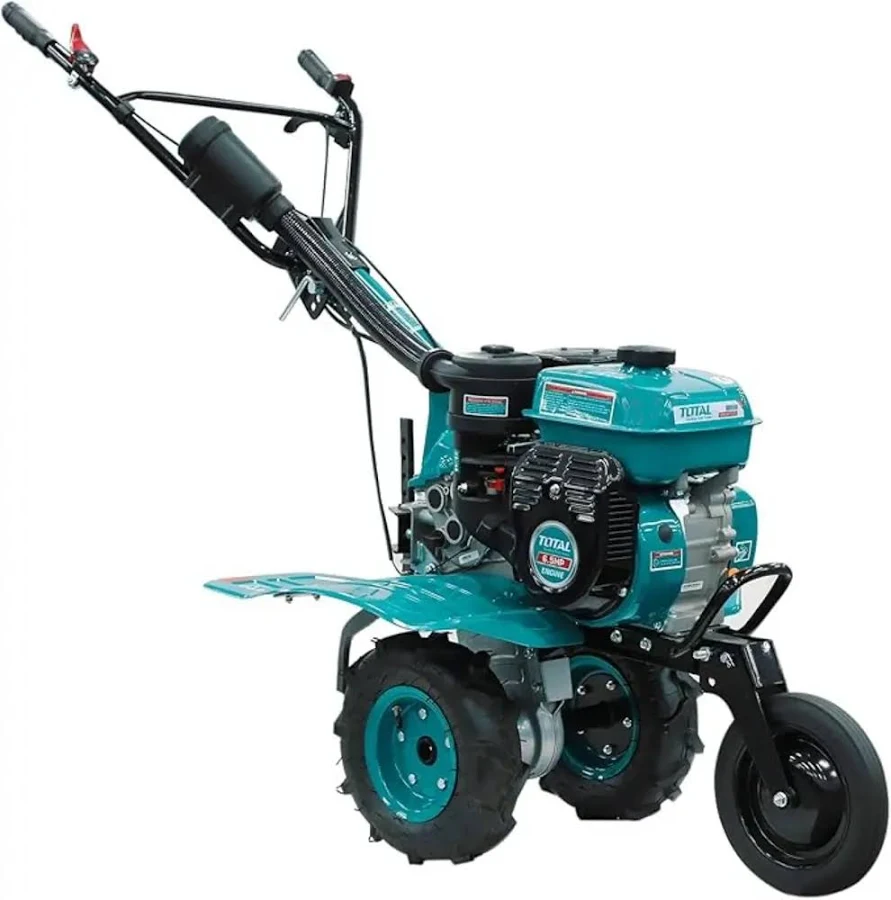 Motosapă/motocultor TOTAL TGC5001+roți de transport 3.50-6 si freze