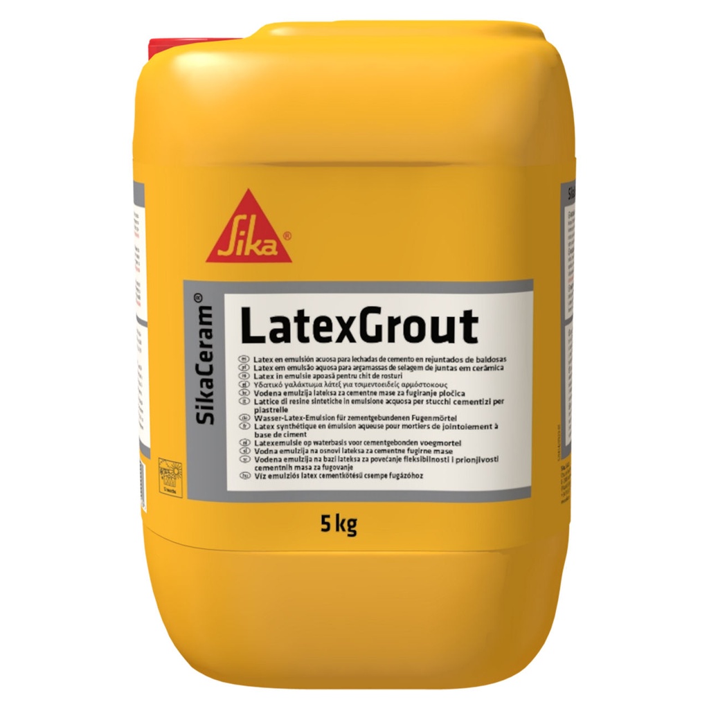 Aditiv mortare si betoane, SikaCeram LatexGrout, alb 5 kg