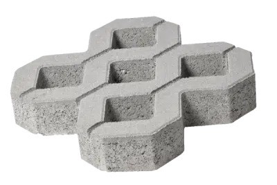 Pavaje ECO, 40x40x8 cm, gri ciment, 6.25 buc/mp