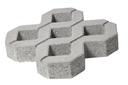 Pavaje ECO, 40x40x8 cm, gri ciment, 6.25 buc/mp