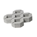 Pavaje ECO, 40x40x8 cm, gri ciment, 6.25 buc/mp