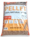 Peleti rumeguș rășinoase 6 mm – PELLET, ENplus A1, 15 kg/sac