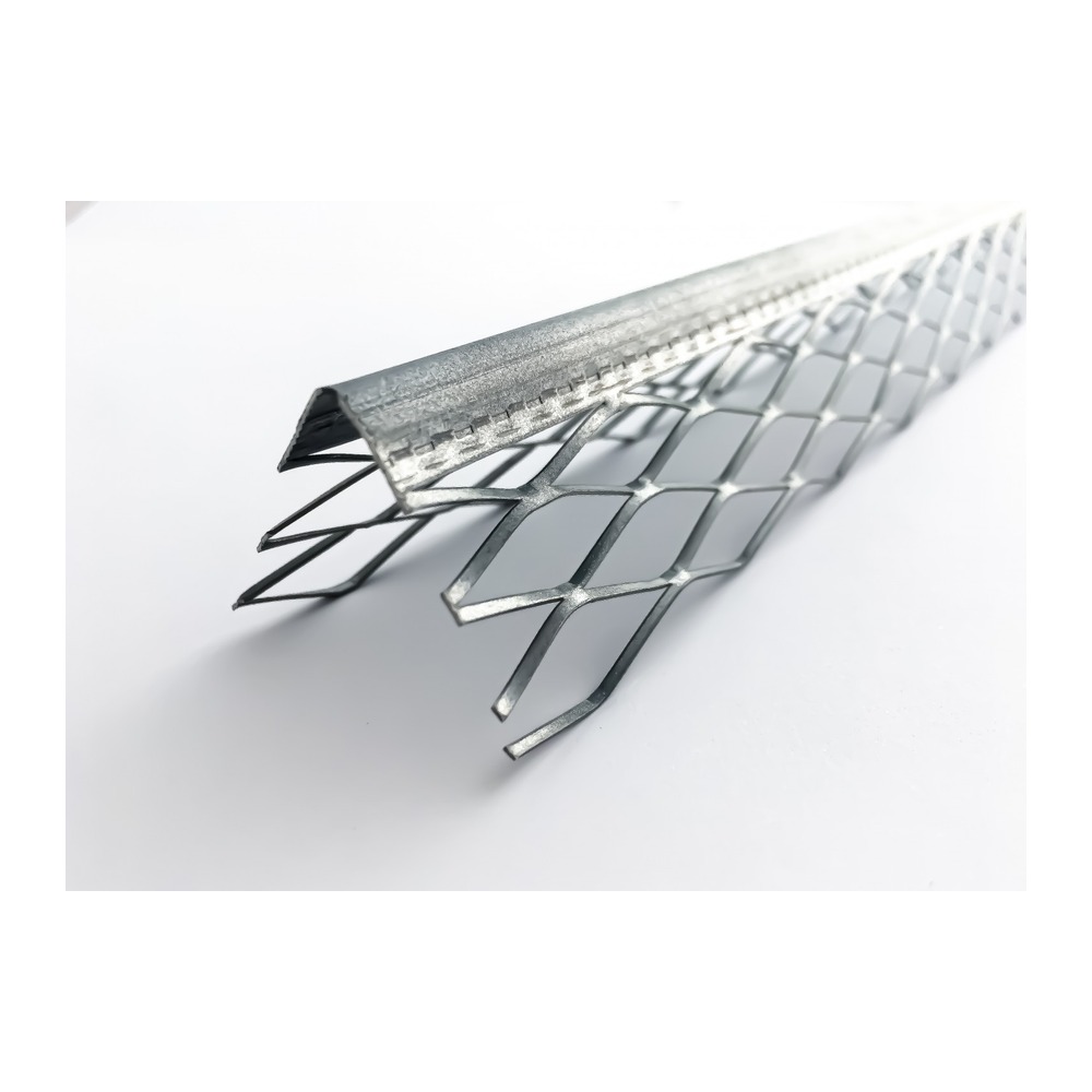 Profil pentru tencuială din oțel zincat 34x34x0.6x3000 mm, 275 gr/zinc