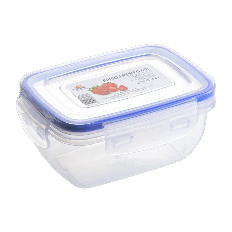 Cutie alimente frigo dreptunghiulară, 400 ml