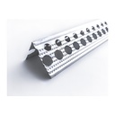 Profil colțar aluminiu glet 30x30x0.35x3000 mm