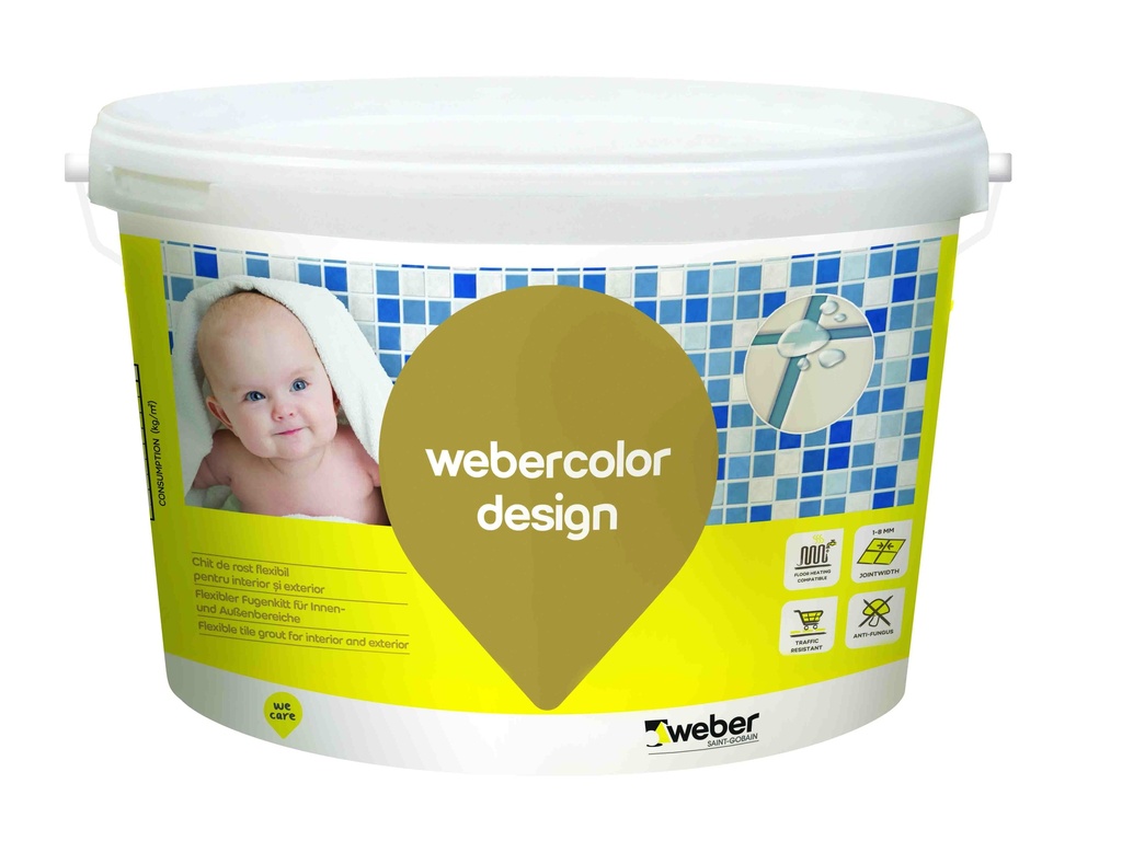 Weber color design MOCHA 5 kg