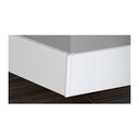Colț exterior pentru plintă MDF, 60 mm, alb, 4 buc/set
