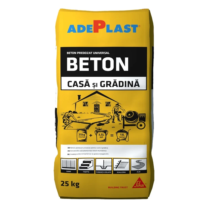 Beton predozat universal, Adeplast casa si gradina, interior / exterior, 25 kg