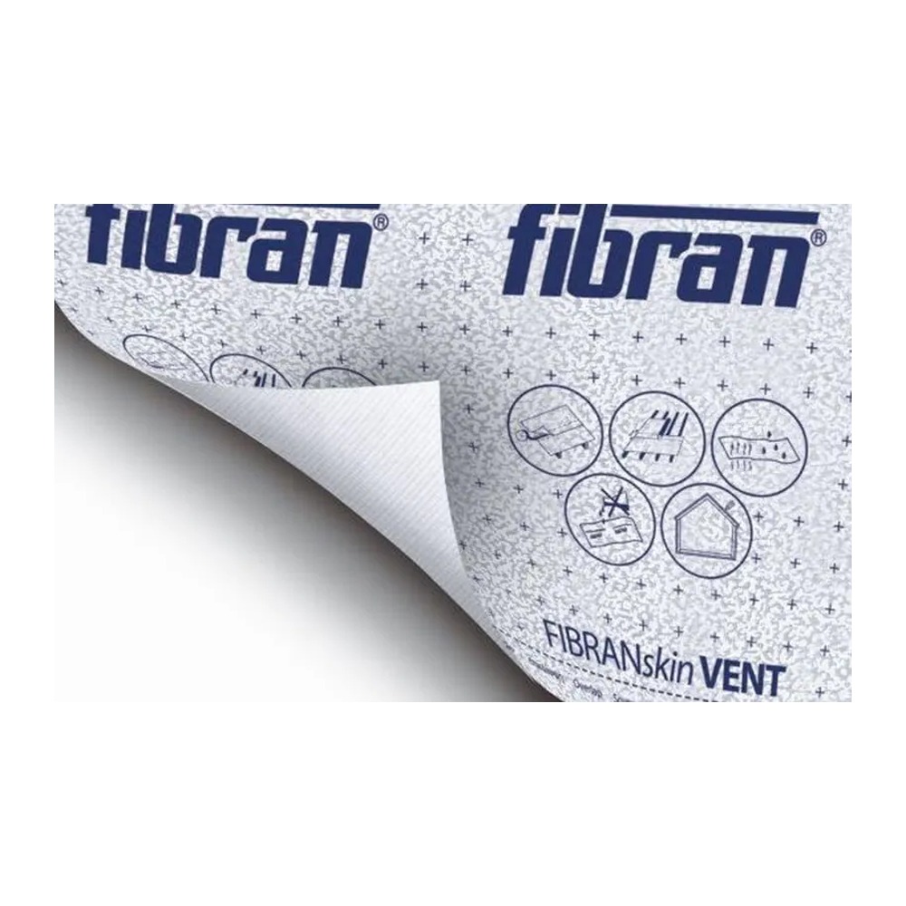 FIBRANskin VENT - membrana de difuzie pentru fatade ventilate, 1,5 x 50 m, 75 mp/rola