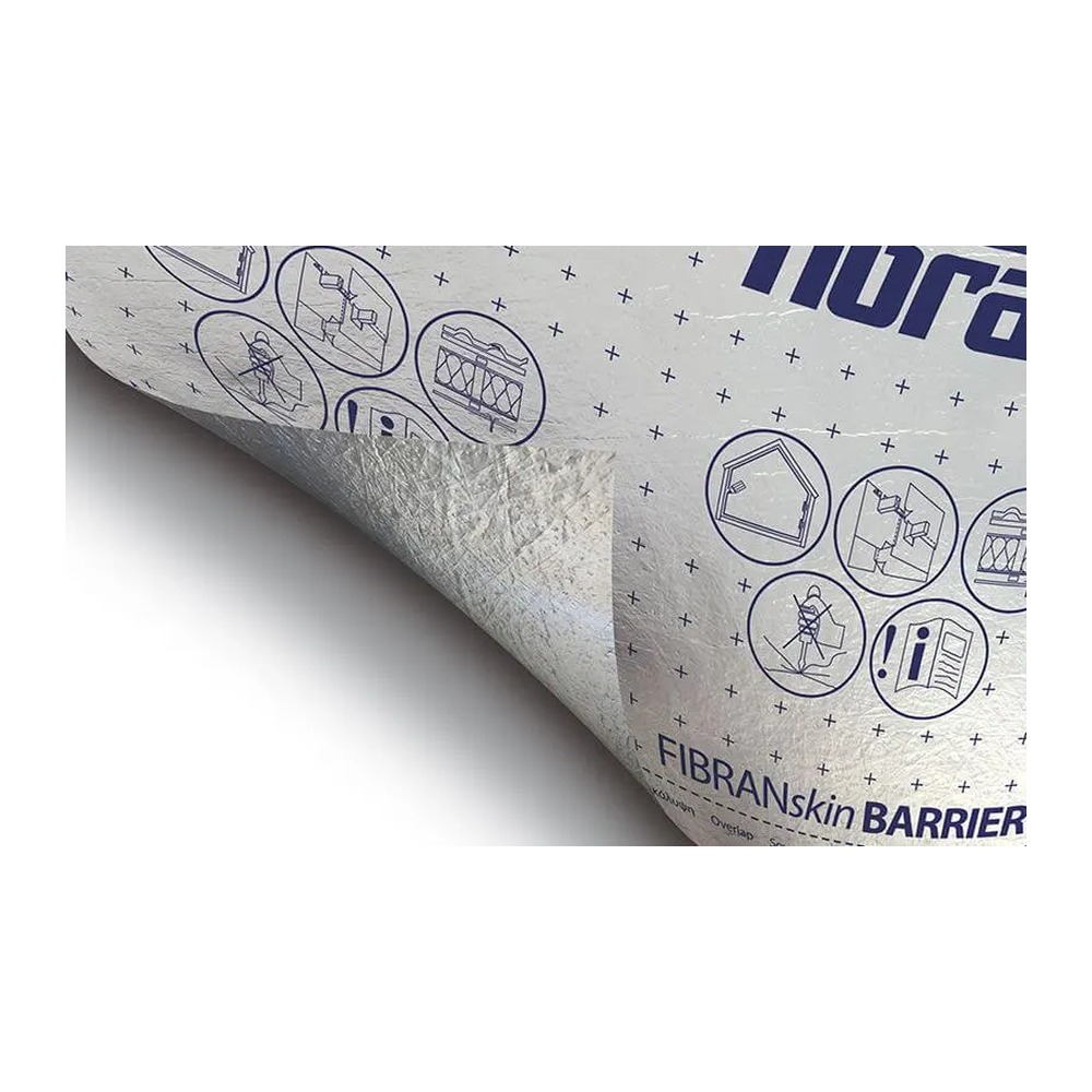 FIBRANskin BARRIER23 - bariera de vapori Sd23, 1,5 x 50 m, 75 mp/rola