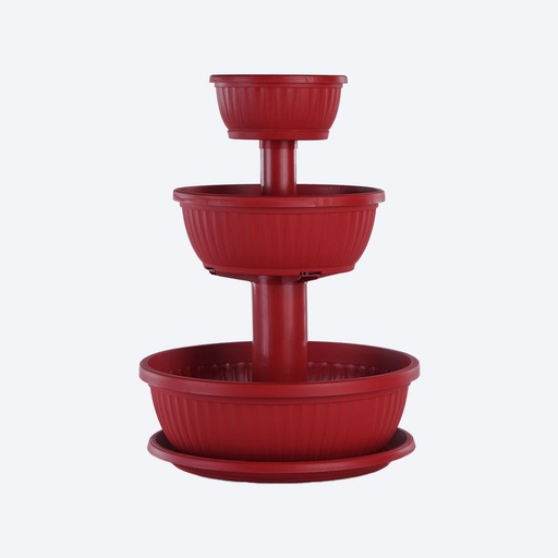 [P004120] Ghiveci etajat 3 niveluri, Ø20/Ø30/Ø40cm, 1.2/4/9 l