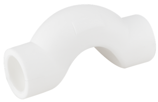 [P005170] Ocolire tip C PP-R alb, 20 mm