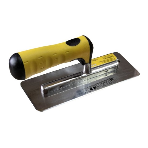 [P006764] Gletieră venețiană inox mâner cauciuc, 200x80x80 mm