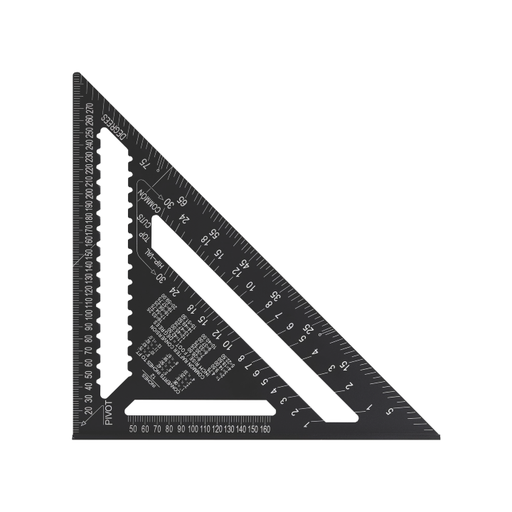 [P003216] Echer aluminiu multifuncțional, cu talpă 175 mm
