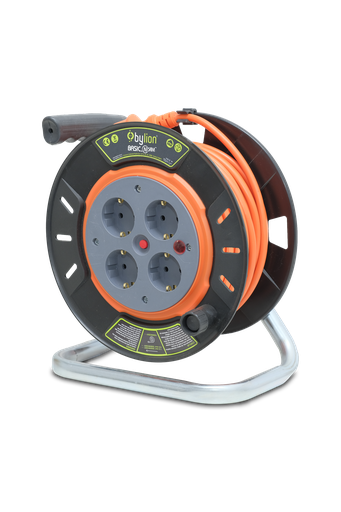 [P005462] Derulator 4 prize 35 m, 3x1.5  mm IP44, Emfa