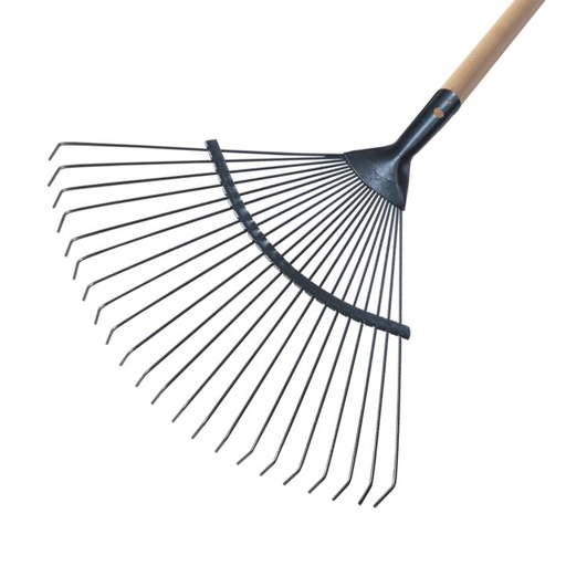 [P007629] Greblă pentru frunze, 22 dinți rotunzi cu coadă