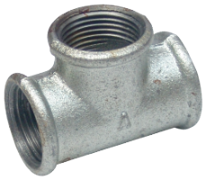[P004627] Teu zincat D. 3/4" fi