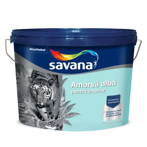 [P010900] Amorsă savana albă pentru interior, 4l