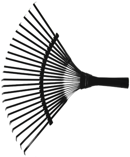 [P004787] Greblă pentru frunze 22 dinți flexibili
