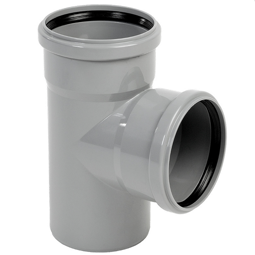 [P003741] Ramificație din polipropilenă 87°, mufă inel Ø160/160 mm