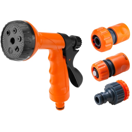 [P000022] Pistol de Stropit 6 Functii cu Accesorii ETS EvoTools, 3 accesorii