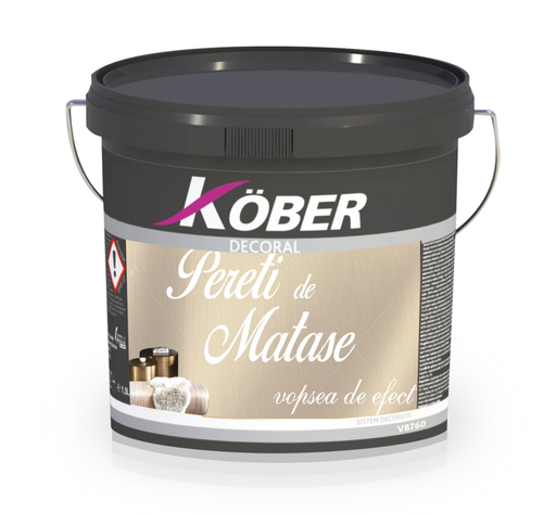 [P000477] Vopsea lavabila cu efect matase V8760, 1.5 l