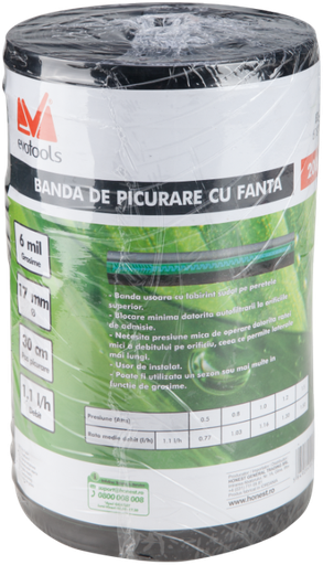 [P000707] Banda picurare cu fanta 17 x 0,15 x 20 x 1,1 mm 200 ml/rola