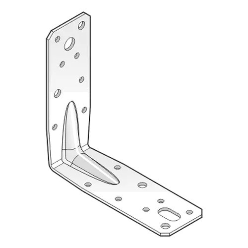 [P001107] Vinclu de îmbinare pentru sarcini grele, 126x126x45x2.5 mm