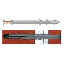 Combinație pentru fixări adânci - diblu + holzșurub Ø10 x 200 mm