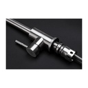 Baterie bucatarie lebada tip L INOX 5001 L:220; H:95; Hu:310; Ht:340 mm