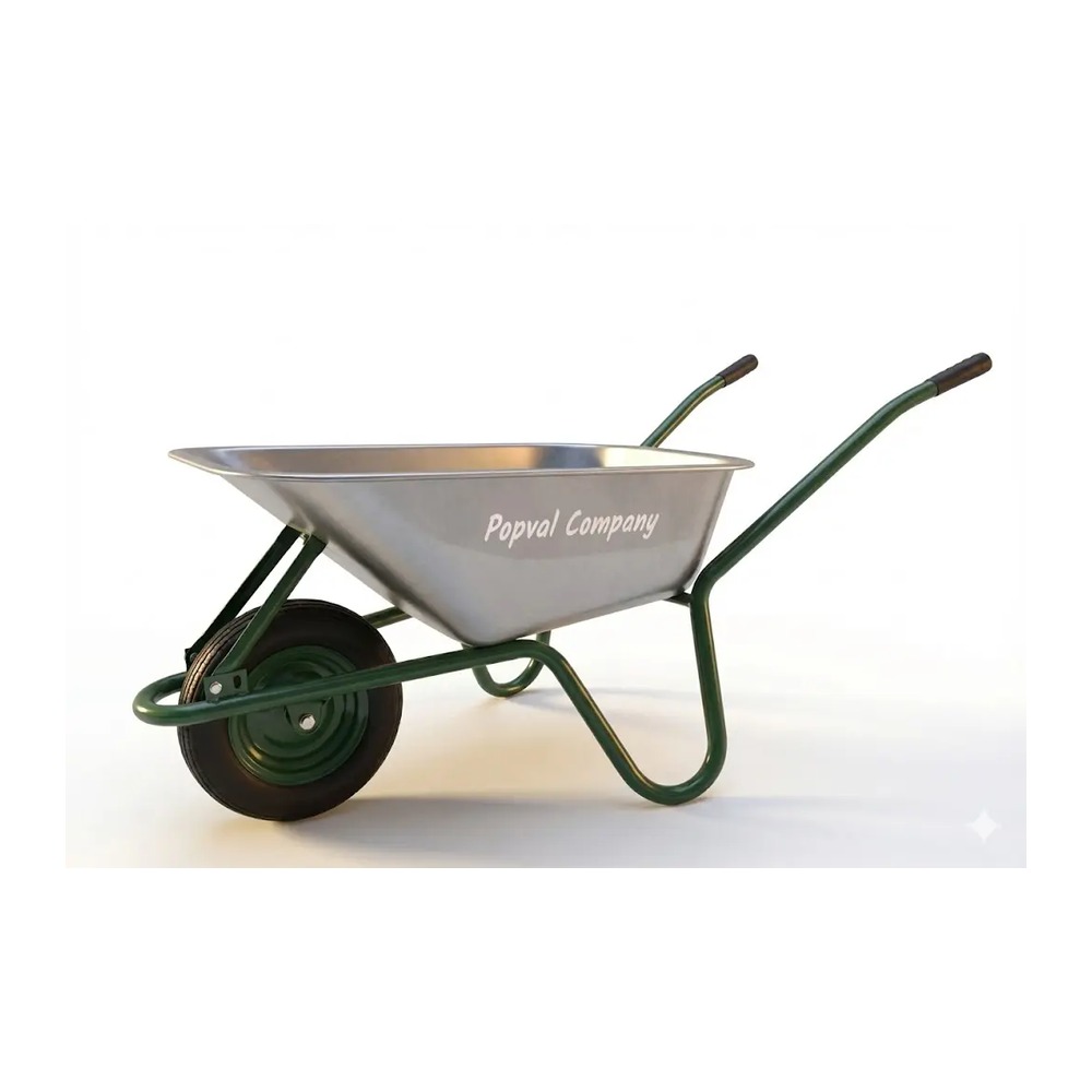 Roaba cuva metal 85 L roata 3,5 x 8 pneu