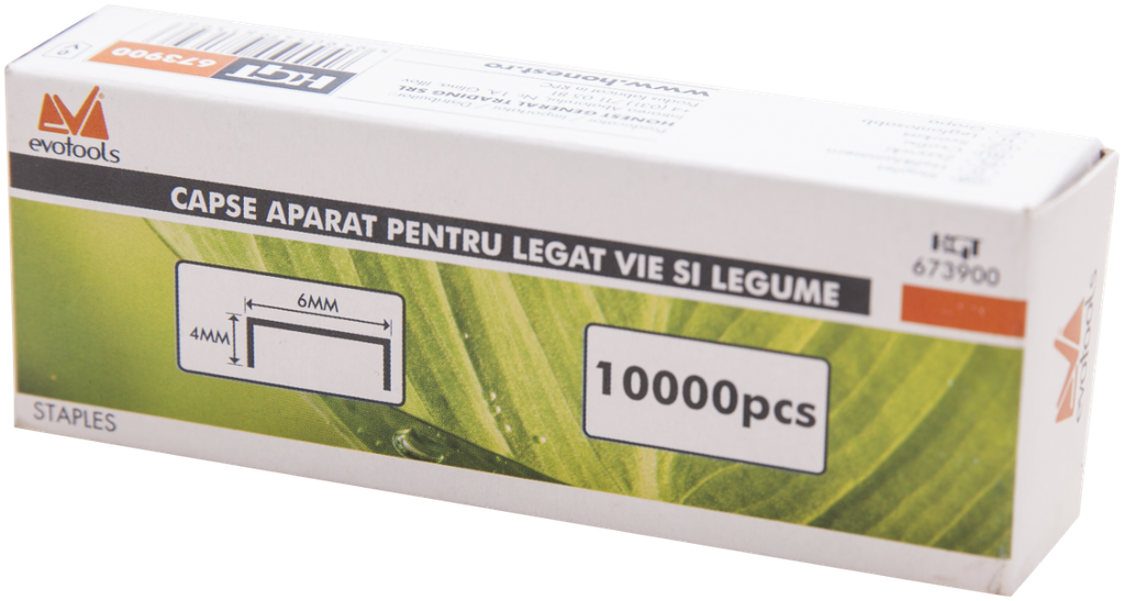 Capse aparat legat vie si legume D. 6x4 mm 10000 buc/cutie