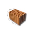 Cărămidă Brikston BKS 25 NF, 375x250x238 mm, 60 buc/palet