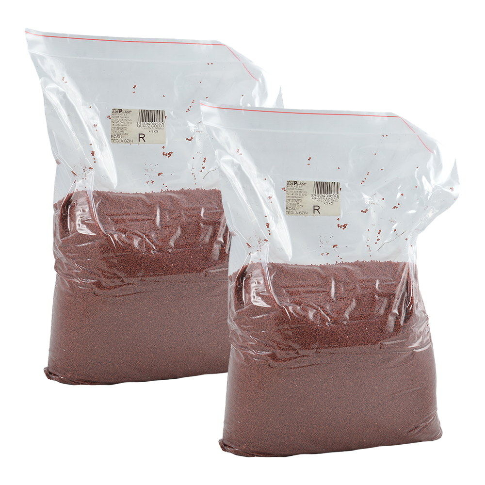 QUARZ R - BRICK RED 4.3KG PIETRE