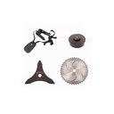 Motocositoare MF verde cu 4 accesorii 2.5 kw 3.4 CP