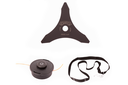 Motocoscoasa MF albastra cu 3 accesorii 2.5 kw 3.4 CP