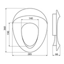 Capac WC adaptor pentru copii