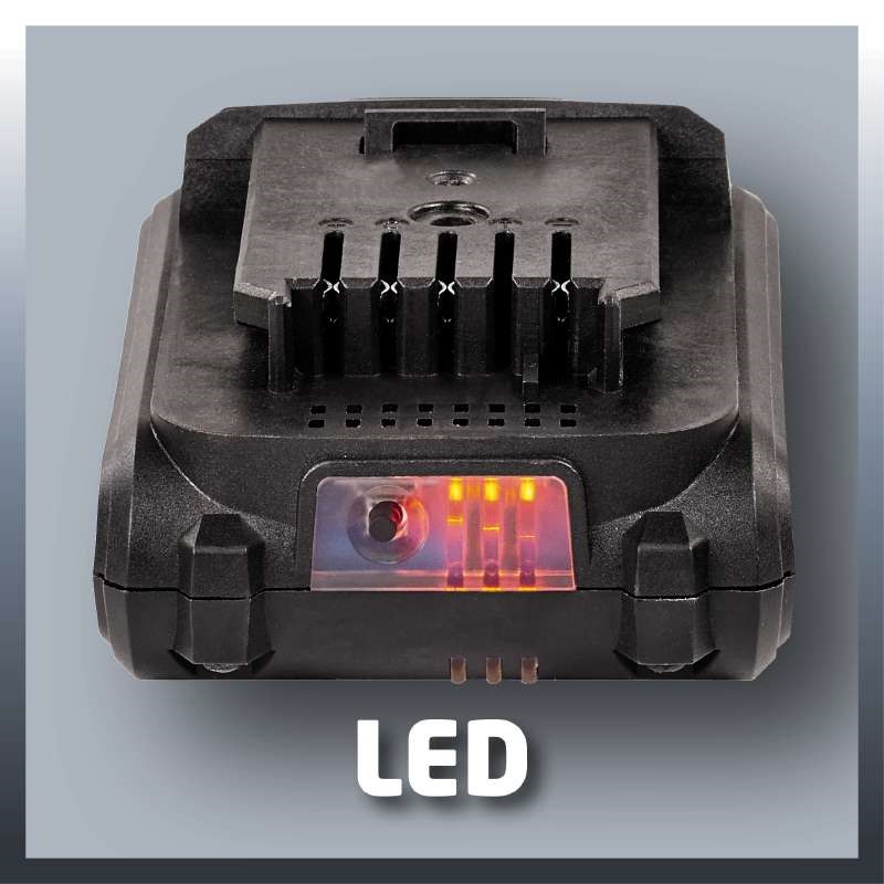 Mașină de găurit/înșurubat TC-CD 18-2 Li cu 2 acumulatori 18 V Li-Ion, 38 Nm