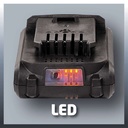 Mașină de găurit/înșurubat TC-CD 18-2 Li cu 2 acumulatori 18 V Li-Ion, 38 Nm